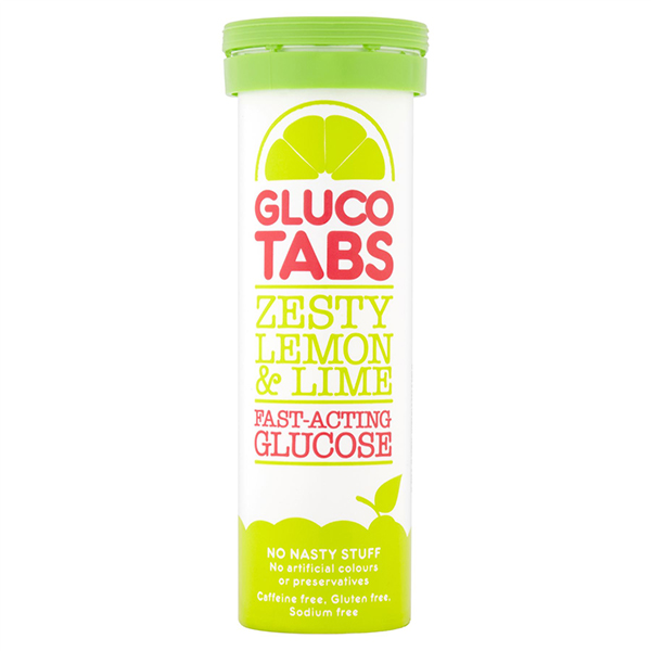 GlucoTabs Zesty Lemon & Lime Fast - Acting Glucose 10 pack x 4g (40g)